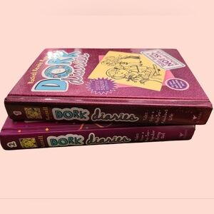 Dork Diaries Hardcover Set - Pink Glitter Covers
